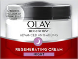 New Olay Regenerist Regenerating Night Cream, Smooths the Look of Wrinkles At Night, 50 ml-BARGAIN