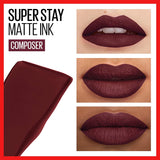 New Maybelline Matte Ink Liquid Lipstick 5ml  112 COMPOSER