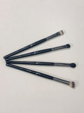 Eyeshadow Bargain Bundle- Complete Eyeshadow Range- Flat Pointed Small and Original Eyeshadow Brushes.