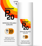 Riemann P20 Sunscreen SPF20 Lotion 200ml UVA & UVB Protection Water Resistant-BARGAIN