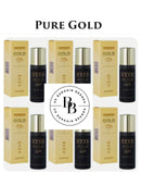 6 x Milton Lloyd Mens Pure Gold 50 ml Eau De Toilette - IF YOU LIKE PACO RABANNE TRY THIS